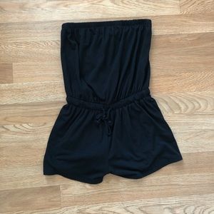 mossimo tube top romper